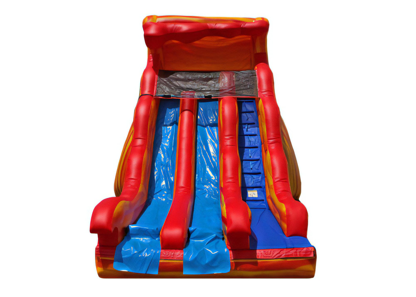 17ft Dual Flame Water Slide