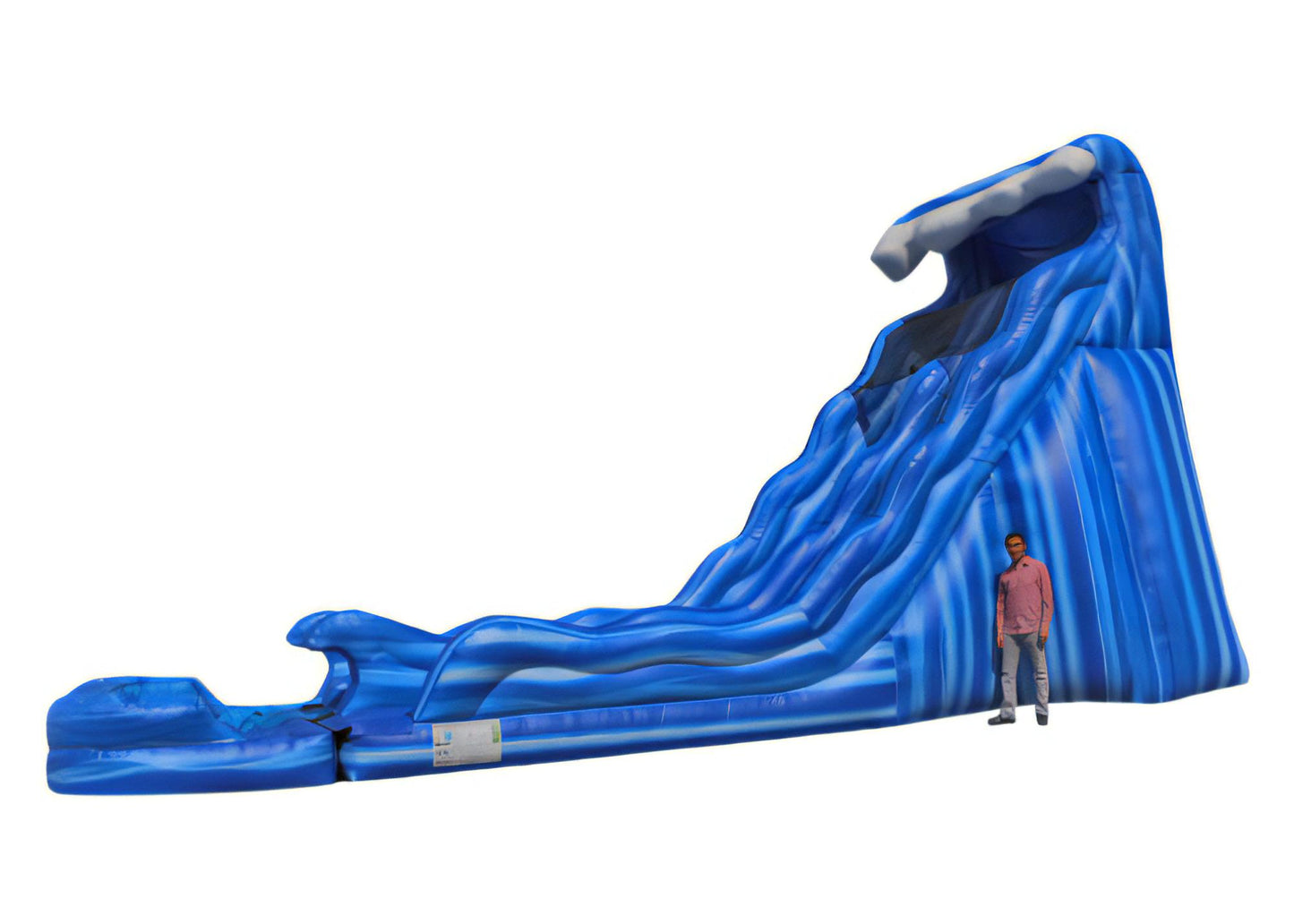 20ft Dual Wave Water Slide