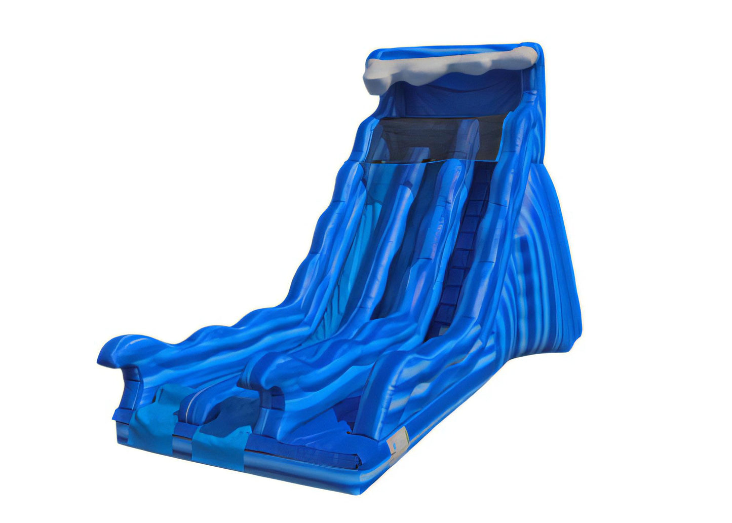 20ft Dual Wave Water Slide